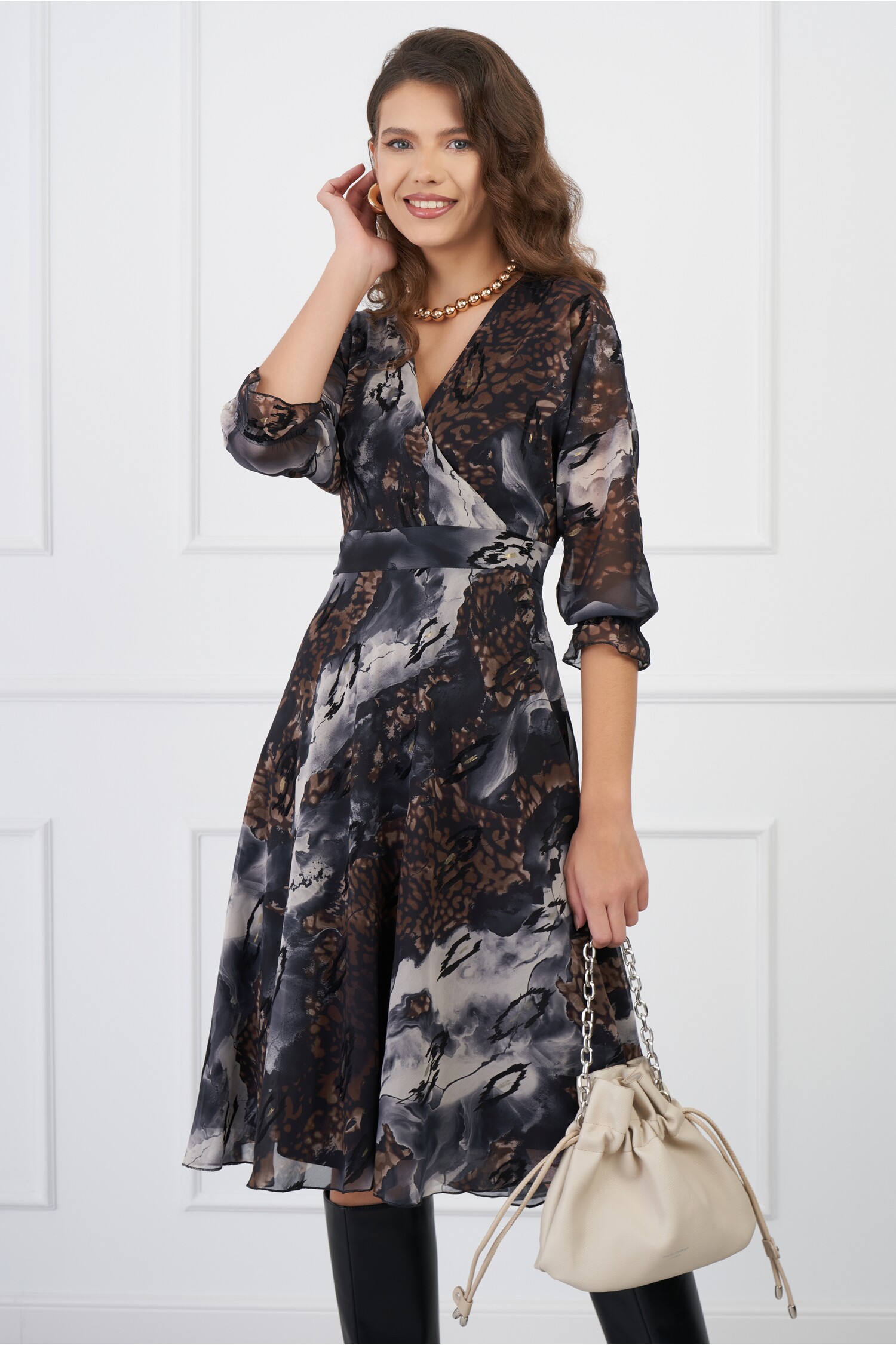 rochie-alexandra-gri-din-voal-cu-imprimeuri-maro-1323422-1071722-4