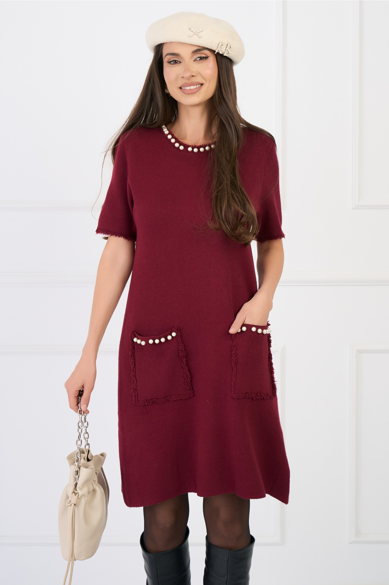 rochie-casual-din-tricot-burgundy-cu-perle-si-maneci-scurte-1339124-1085723-4