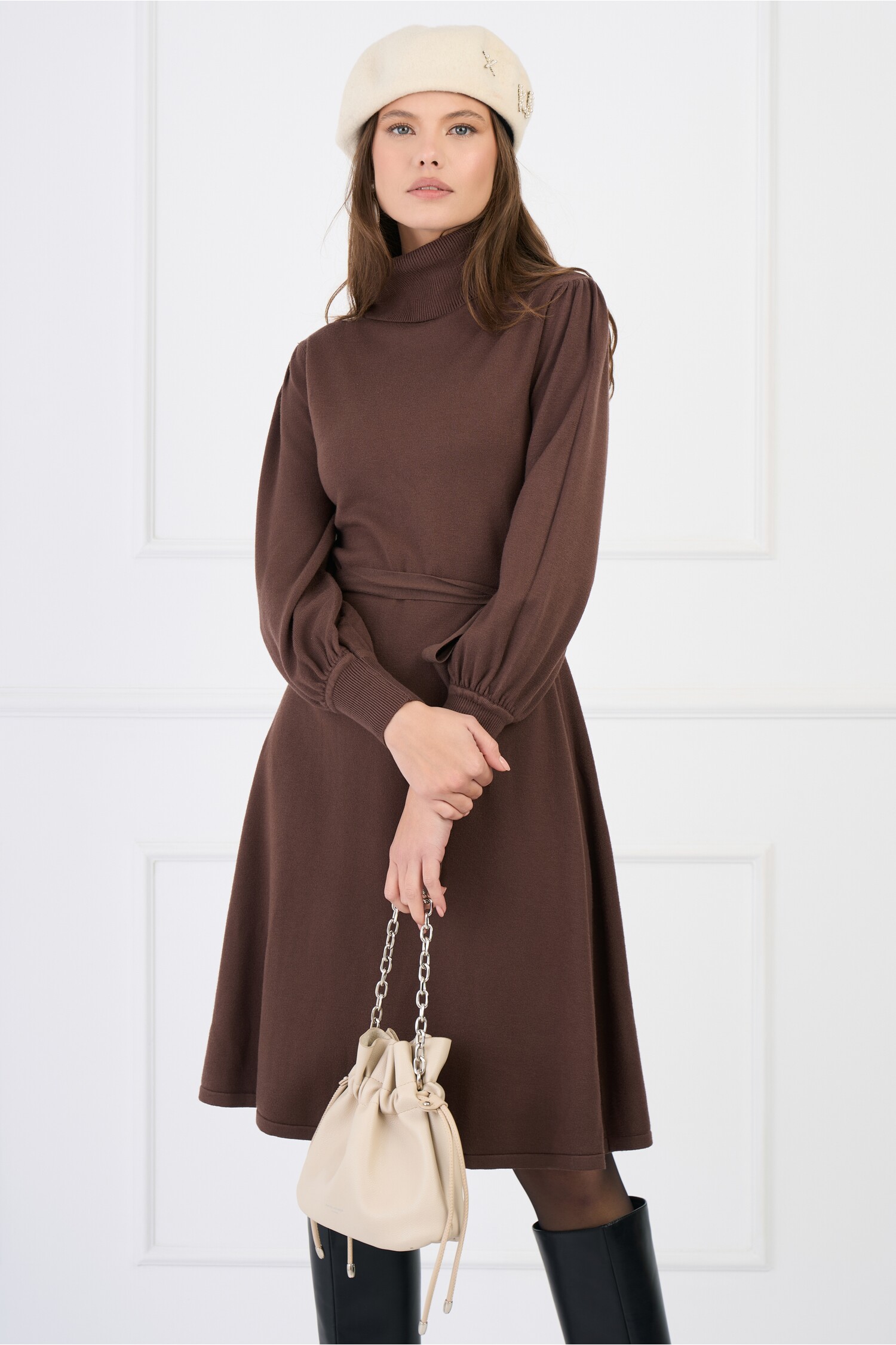 rochie-casual-tricot-maro-din-cu-cordon-in-talie-1331852-1082753-4