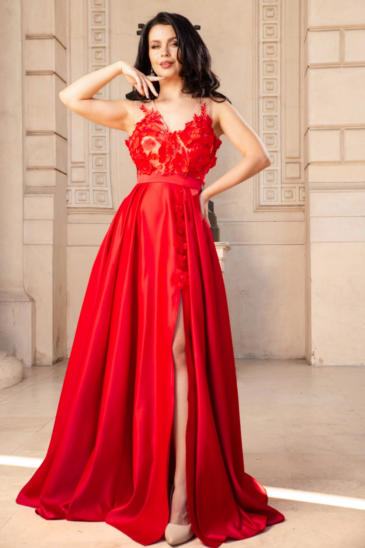 rochie-de-nasa-abigail-rosie-tip-printesa-din-tafta-cu-flori-3d_83575