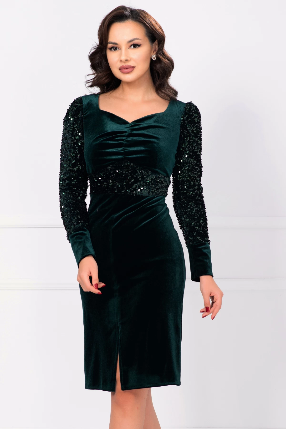 rochie-de-ocazie-celia-din-catifea-verde_79673