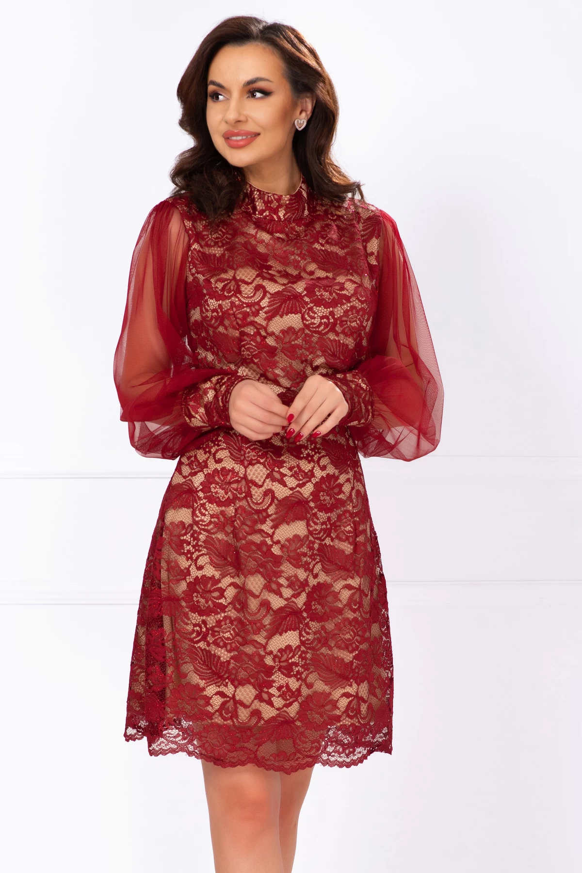 rochie-de-ocazie-din-dantela-bordo-cu-maneci-din-tulle_82393
