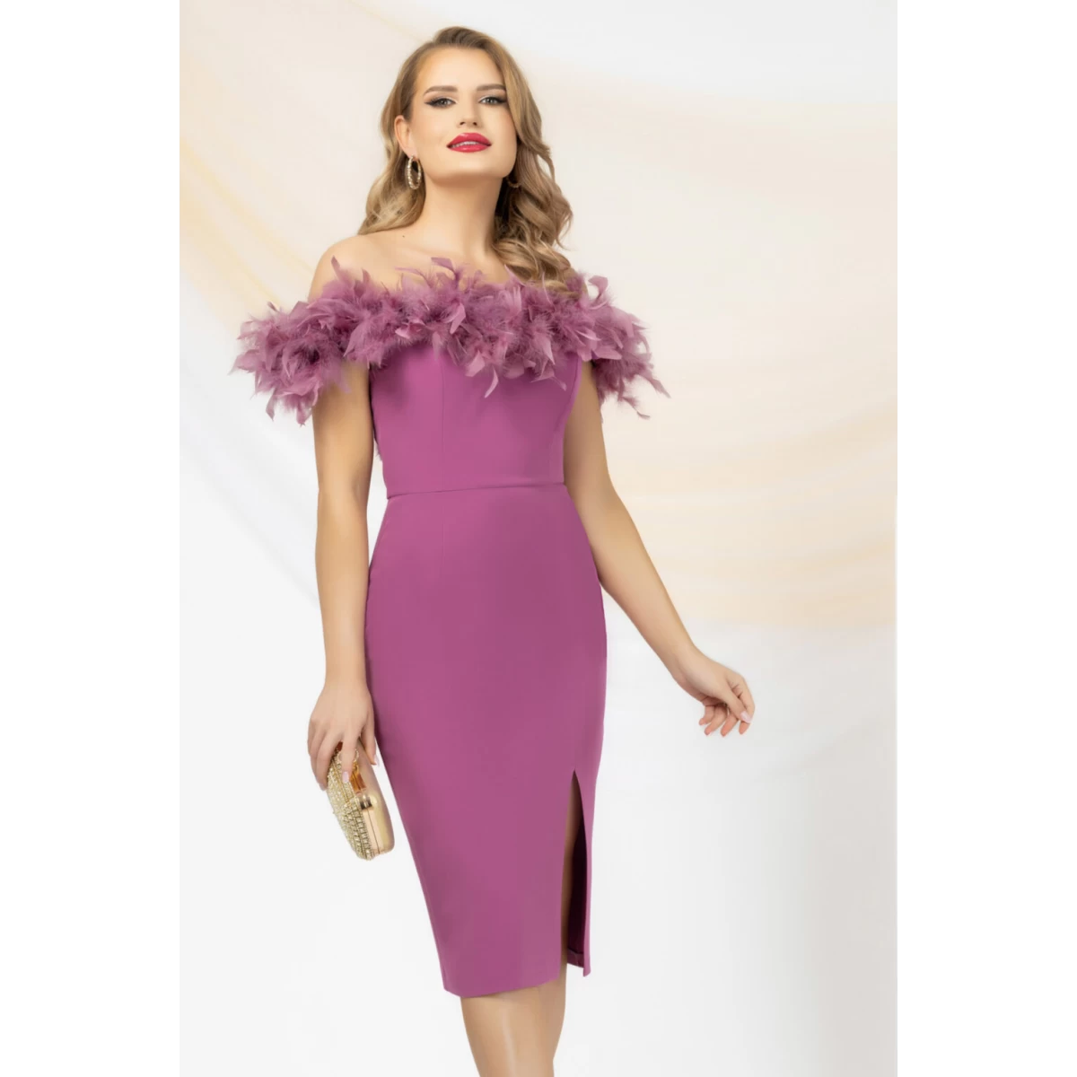 rochie-de-ocazie-pretty-girl-mov-cu-pene_77678
