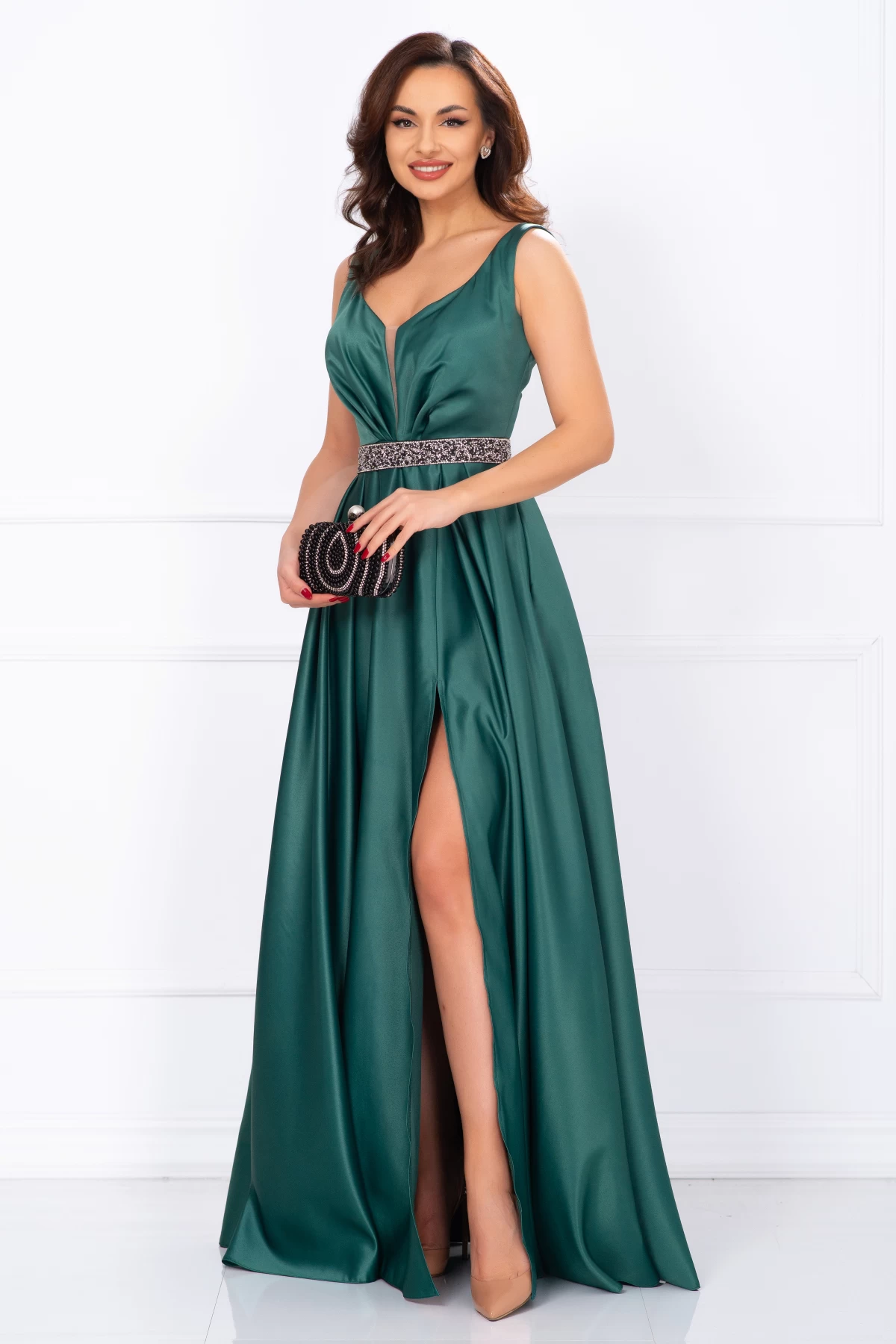 rochie-de-soacra-lunga-camila-din-tafta-verde_82659