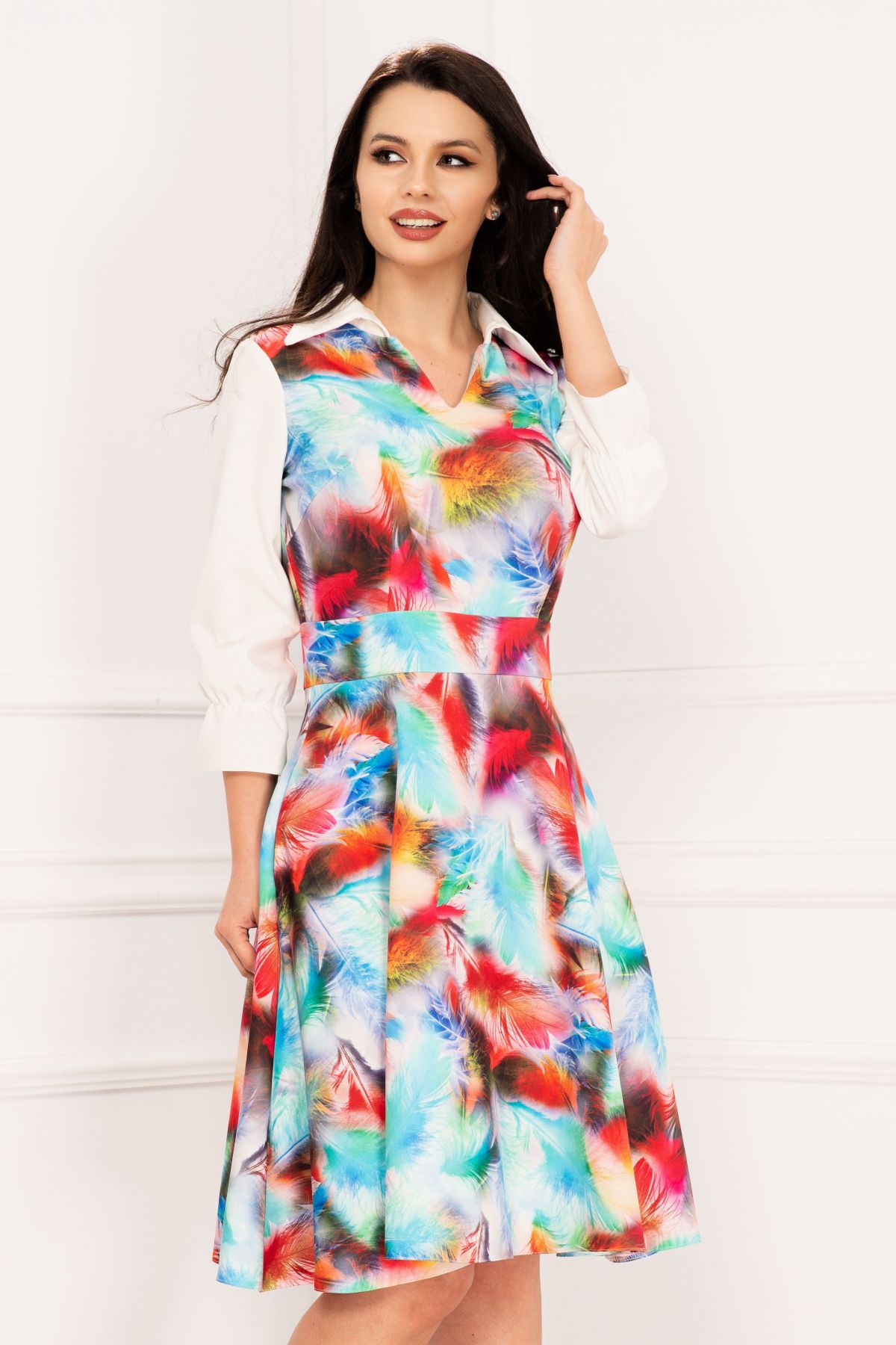 rochie-de-zi-agapia-in-clos-cu-print-multicolor-si-maneci-cu-volanas_66357