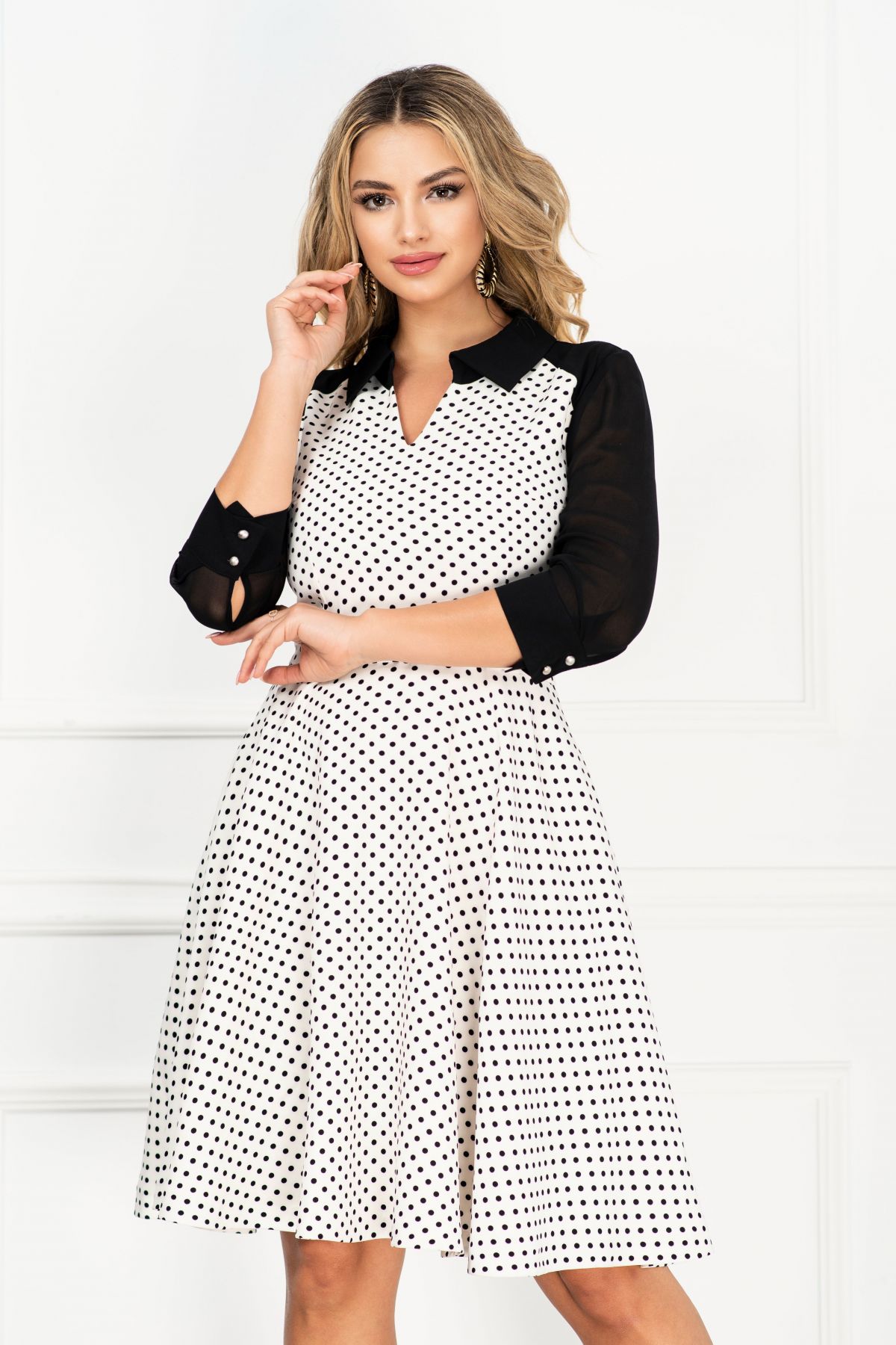 rochie-de-zi-cu-print-bulinute-60289