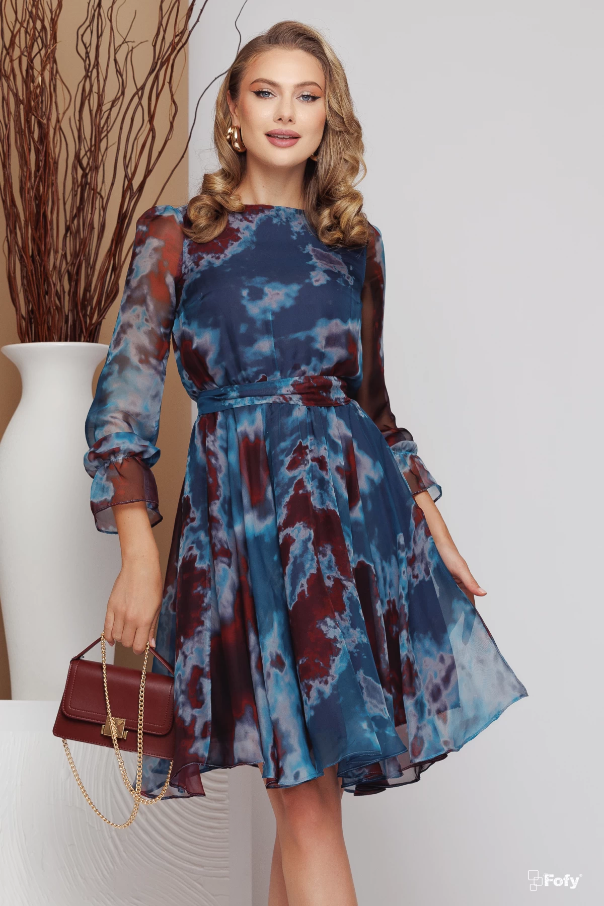 rochie-de-zi-in-clos-din-sifon-matasos-cu-imprimeu-tip-pictura_85868