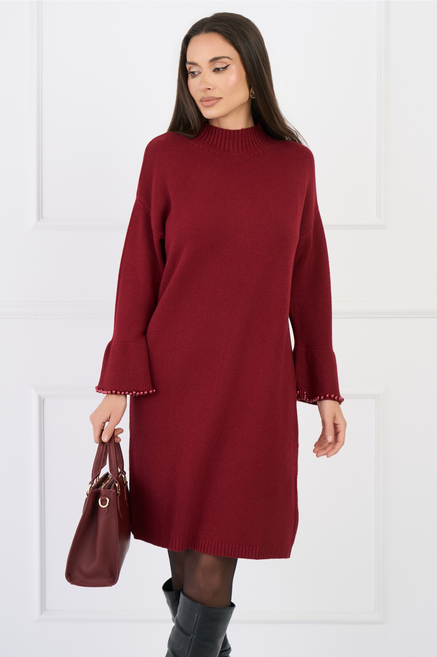 rochie-din-tricot-bordo-cu-perle-la-maneci-1339040-1085678-4