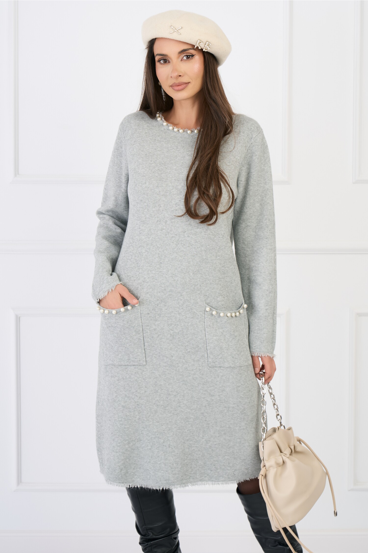 rochie-din-tricot-gri-cu-perle-la-decolteu-si-buzunare-1339100-1085738-4