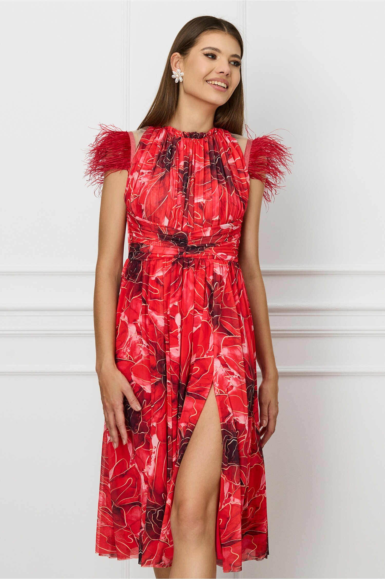 rochie-dy-fashion-cu-imprimeu-rosu-si-pene-la-umeri-1301882-1054130-4
