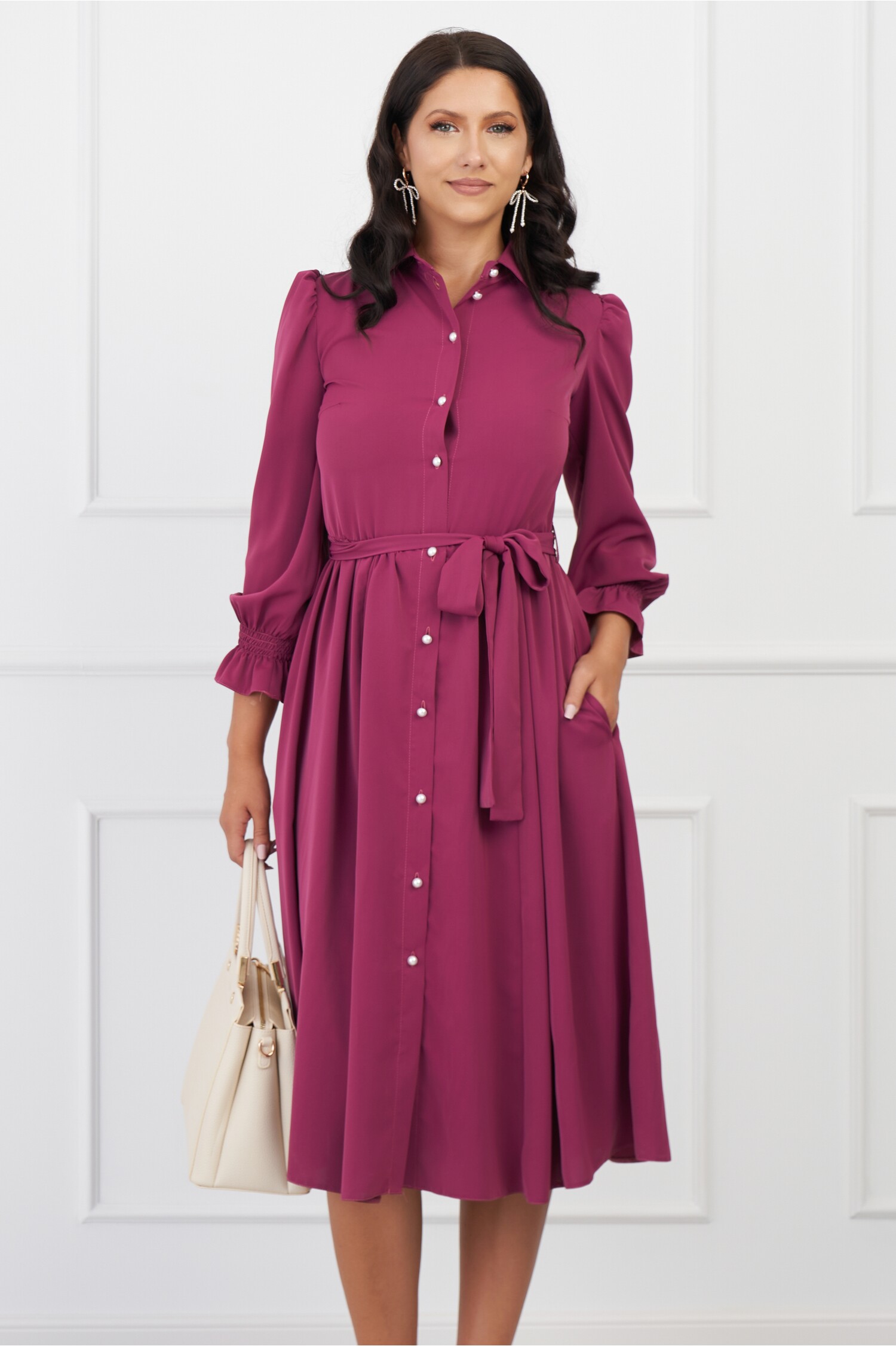 rochie-dy-fashion-magenta-cu-nasturi-si-cordon-in-talie-1322342-1069415-4