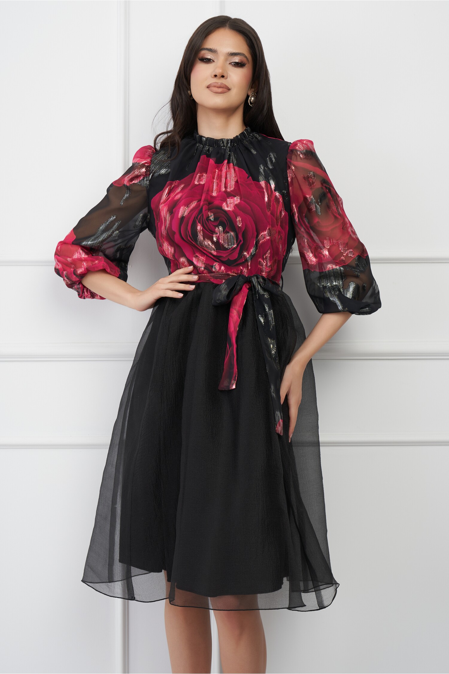 rochie-dy-fashion-neagra-cu-fusta-din-organza-si-imprimeu-la-bust-1326695-1073027-4