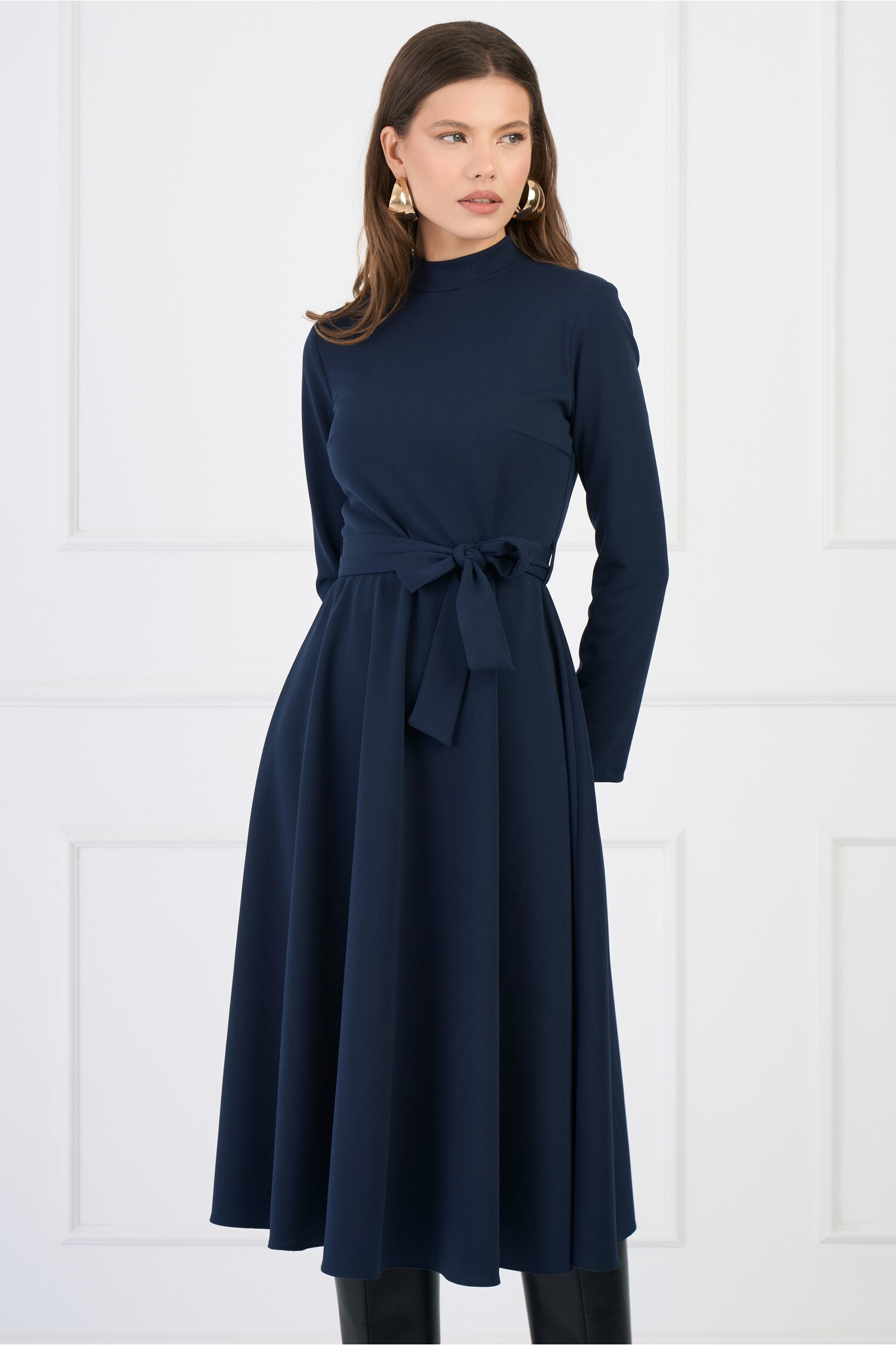rochie-dy-fashion-office-din-crep-bleumarin-cu-cordon-in-talie-1335089-1081859-4