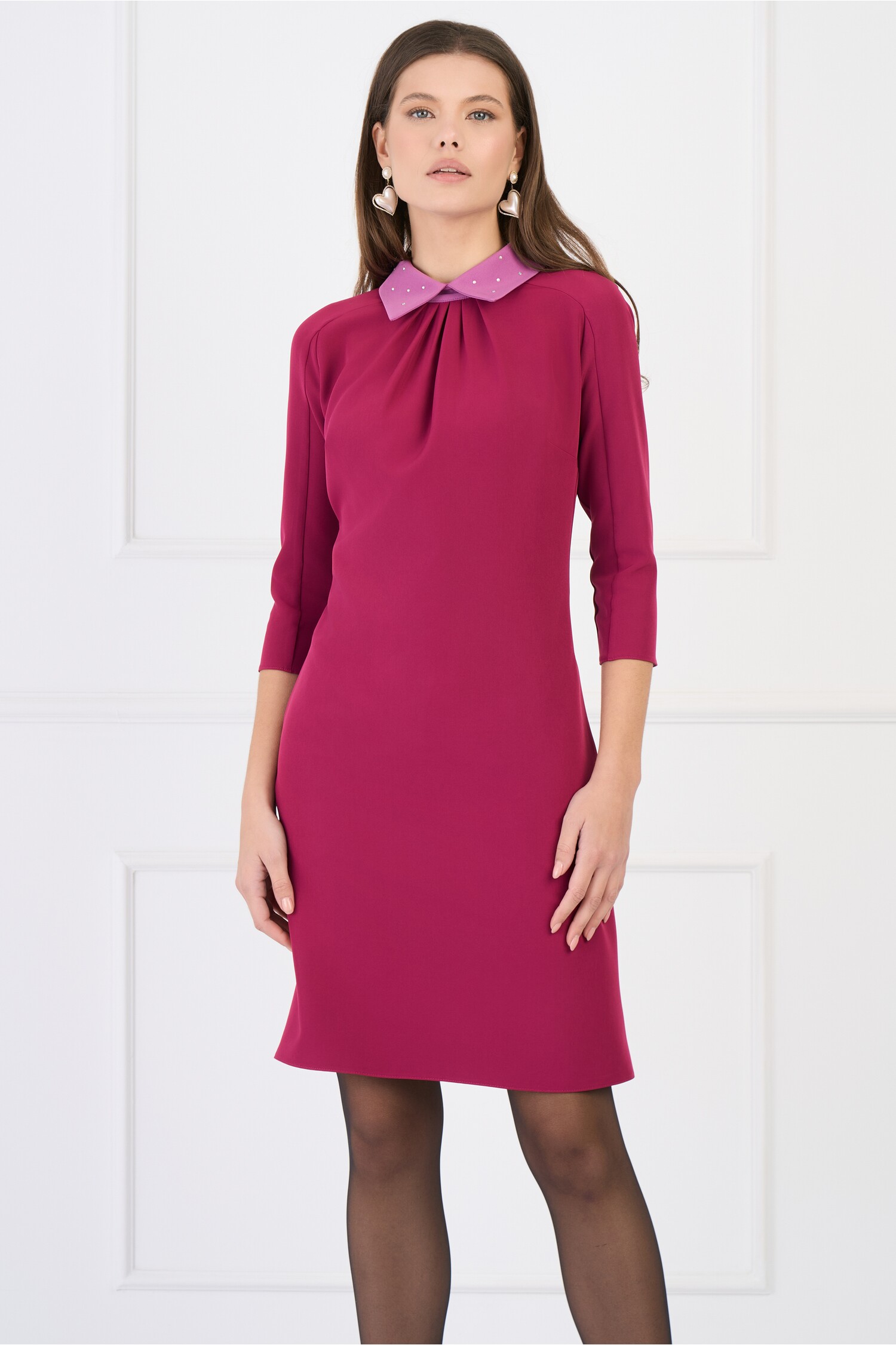 rochie-dy-fashion-office-din-stofa-magenta-cu-guler-lila-1335017-1081925-4