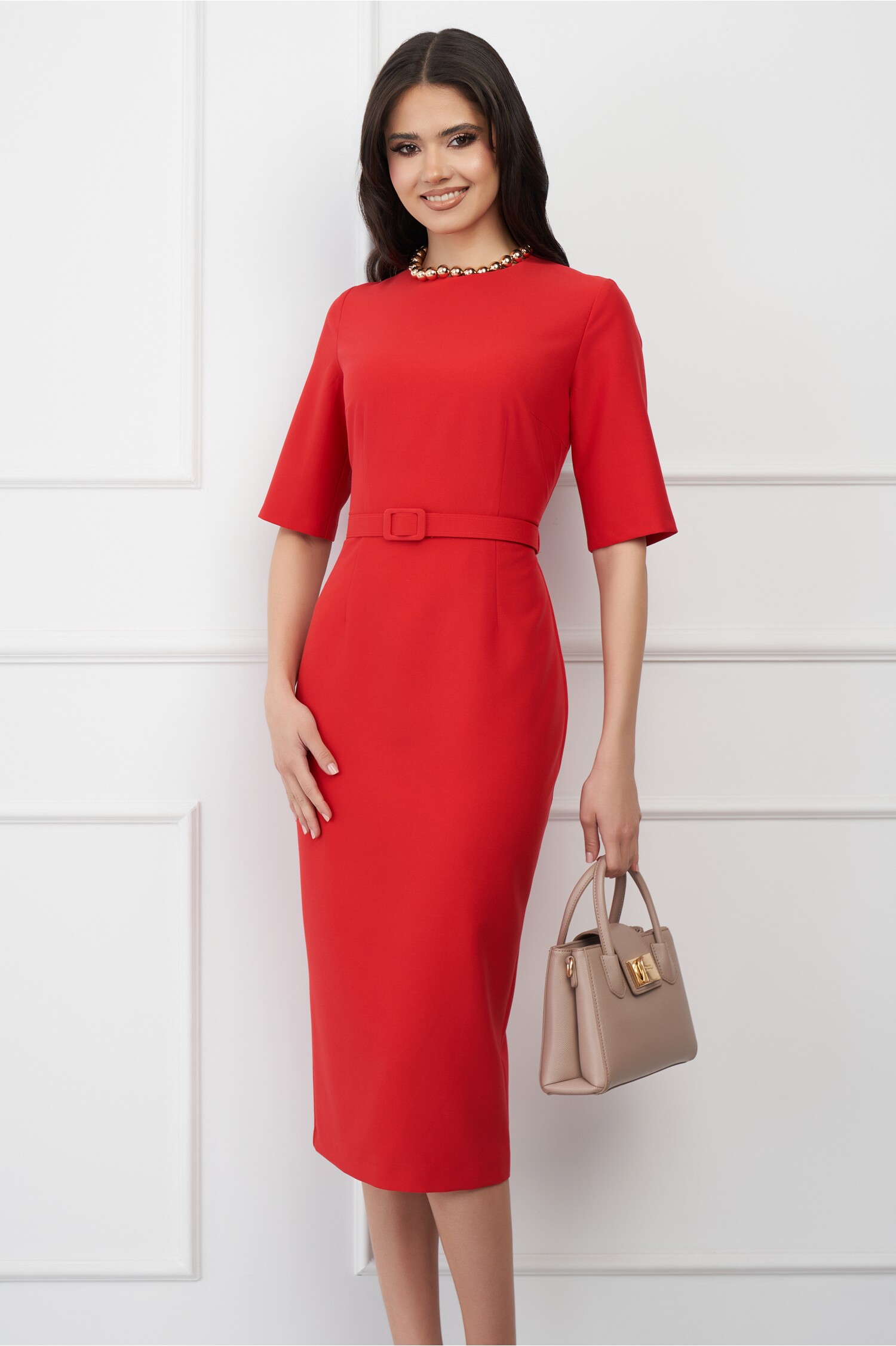 rochie-dy-fashion-rosie-conica-cu-maneci-scurte-si-curea-in-talie-1325252-1073057-4