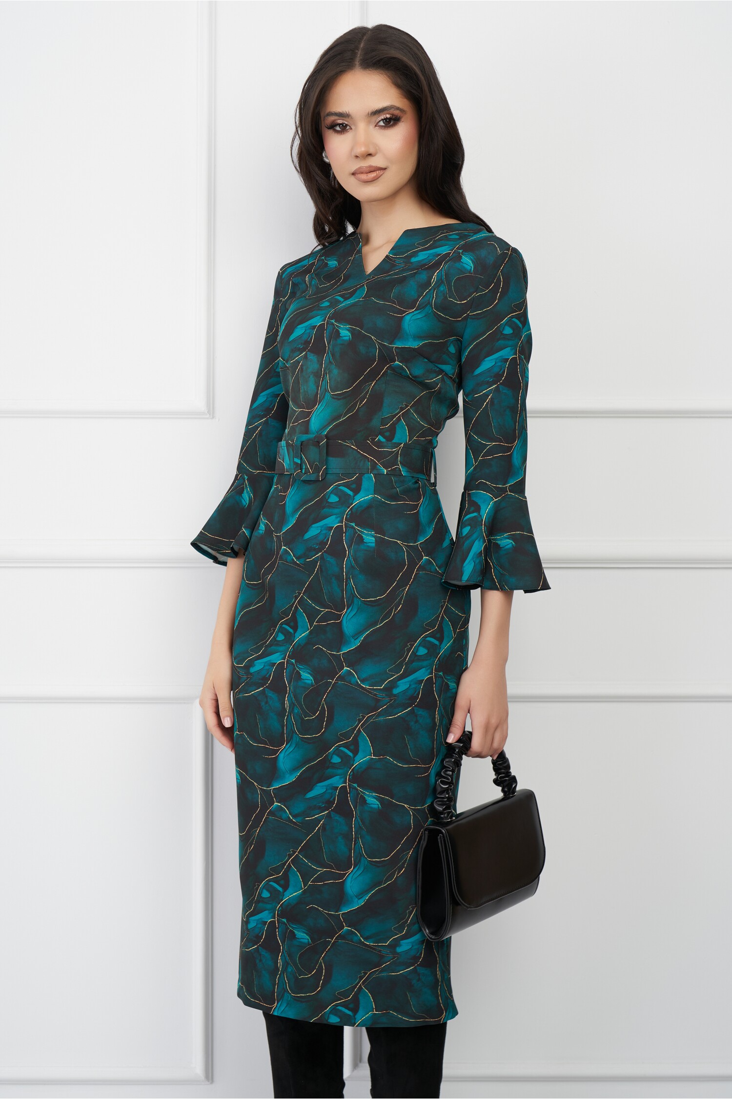 rochie-dy-fashion-verde-cu-imprimeuri-si-curea-in-talie-1325156-1073117-4