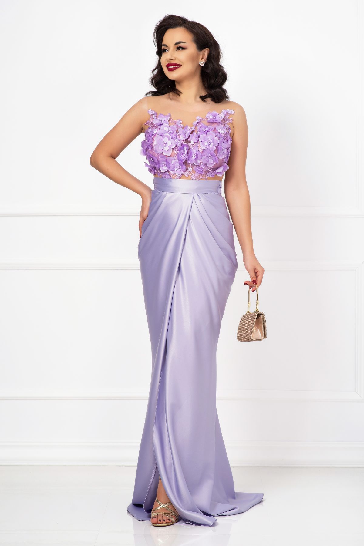 rochie-eleganta-tip-sirena-claire-lila-cu-flori-3d-si-fronseuri_74157