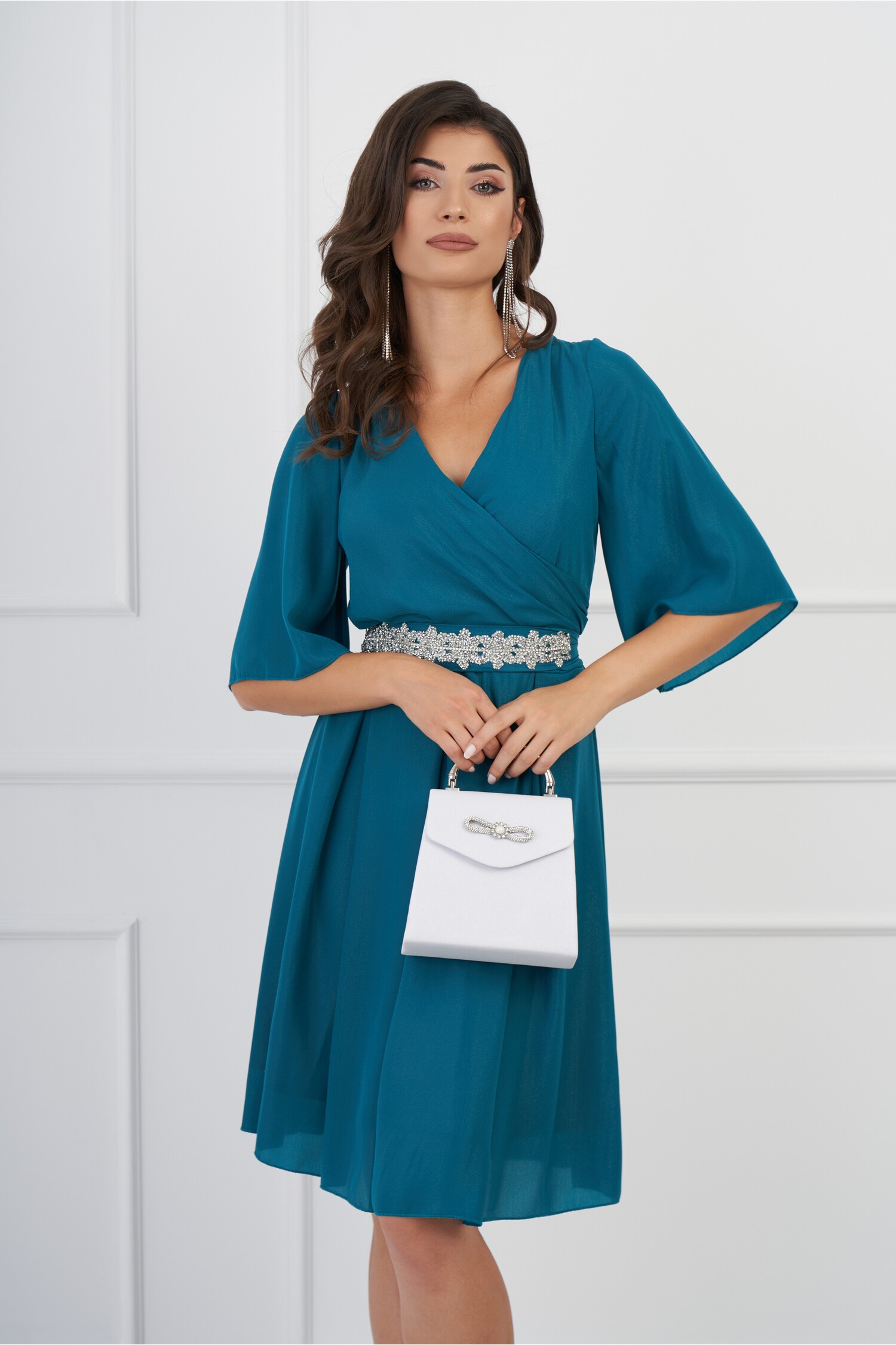 rochie-ella-collection-ania-turcoaz-cu-fir-lurex-si-cordon-in-talie-1315001-1064645-4