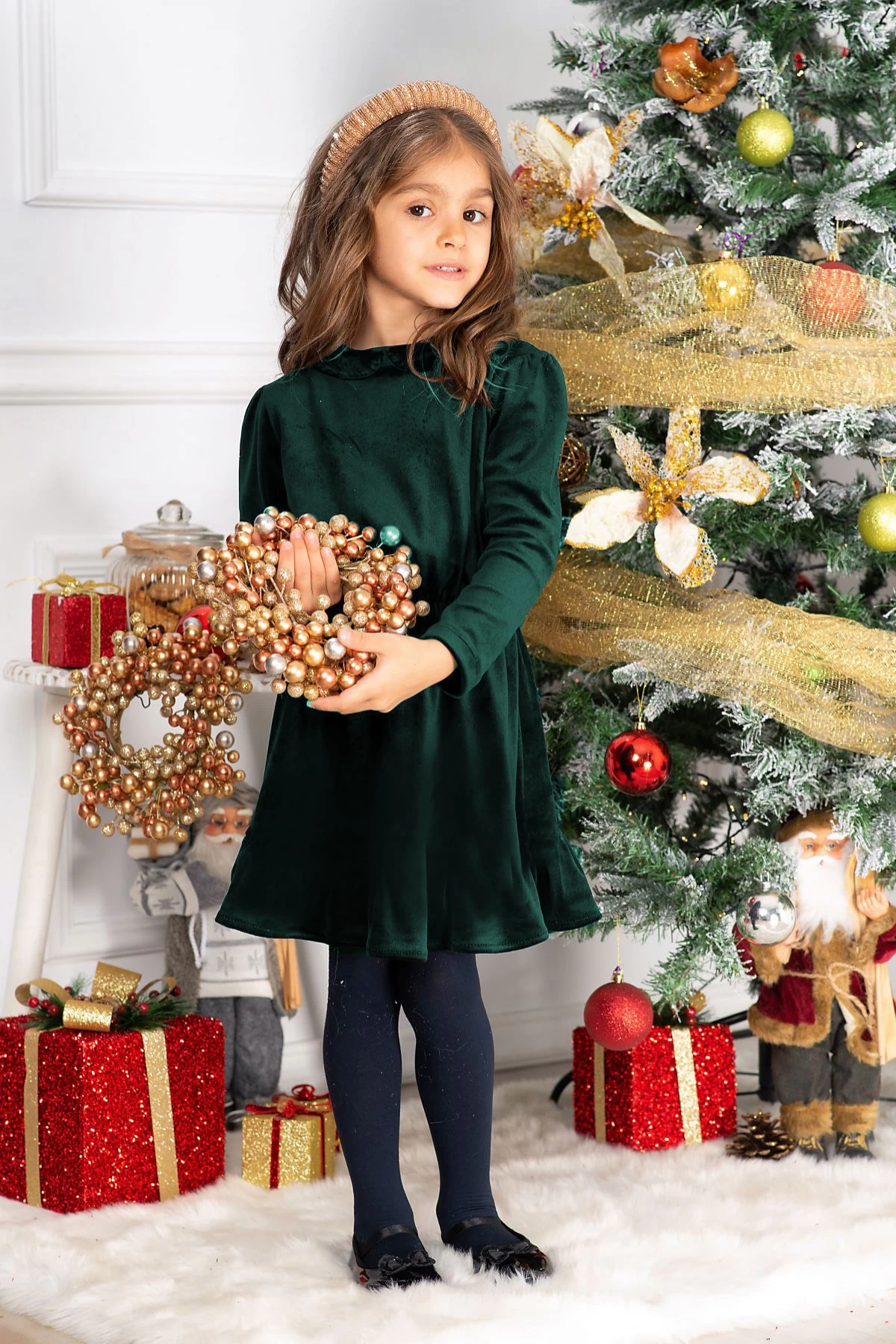 rochie-fetita-din-catifea-verde-fiolla-in-clos-cu-guler_80926