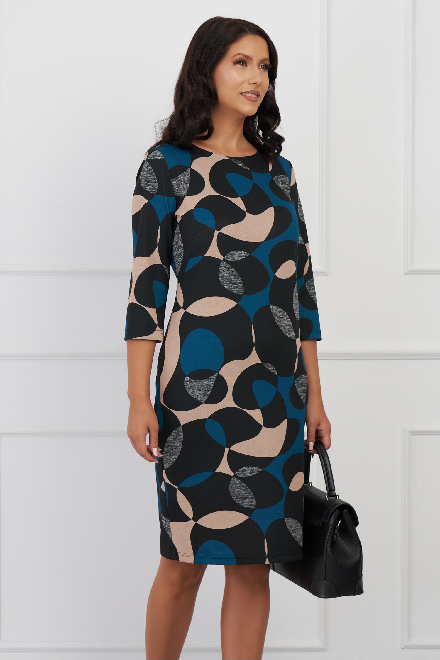 rochie-lucia-neagra-cu-imprimeuri-turcoaz-si-bej-1321475-1070216-4