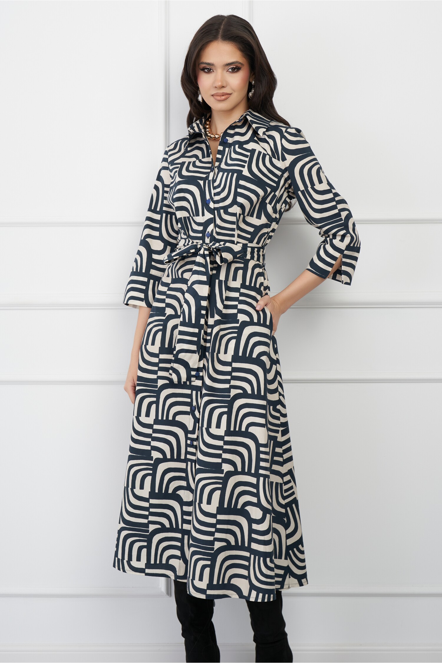 rochie-mara-tip-camasa-bej-cu-imprimeuri-bleumarin-si-cordon-in-talie-1324658-1074293-4
