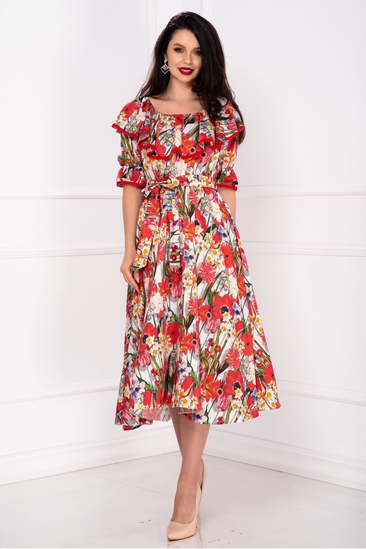 rochie-midi-de-zi-effect-in-clos-cu-imprimeu-floral_76144