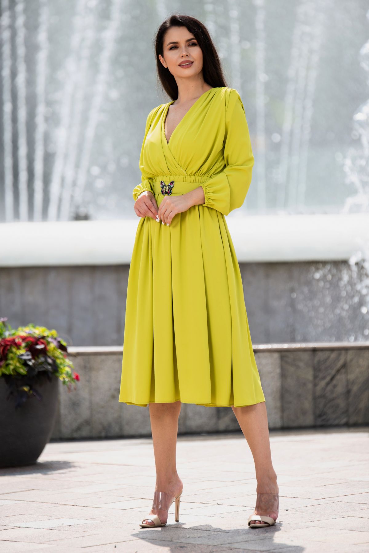rochie-midi-otilia-eleganta-olive-cu-centura-in-talie_68542