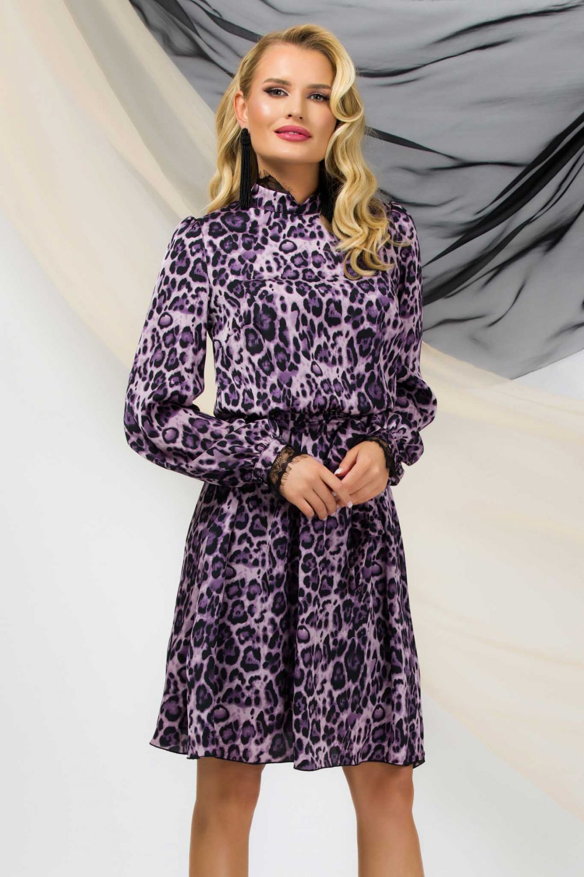 rochie-midi-pretty-girl-leopard-mov-cu-dantela-la-gat-si-mansete_70252