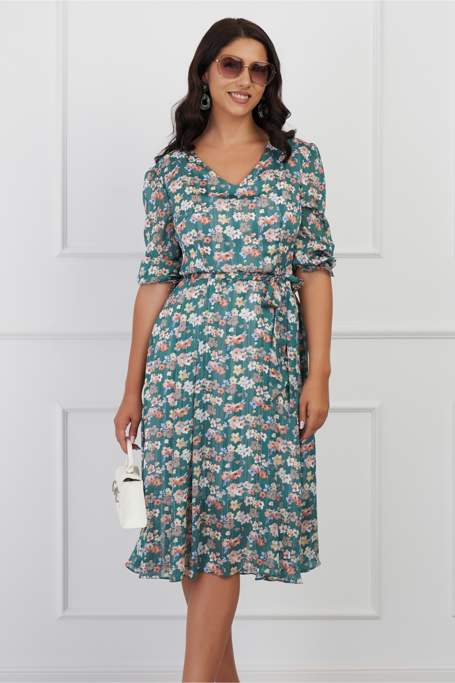 rochie-teodora-verde-cu-imprimeuri-florale-peach-si-cordon-in-talie-1321619-1070096-4