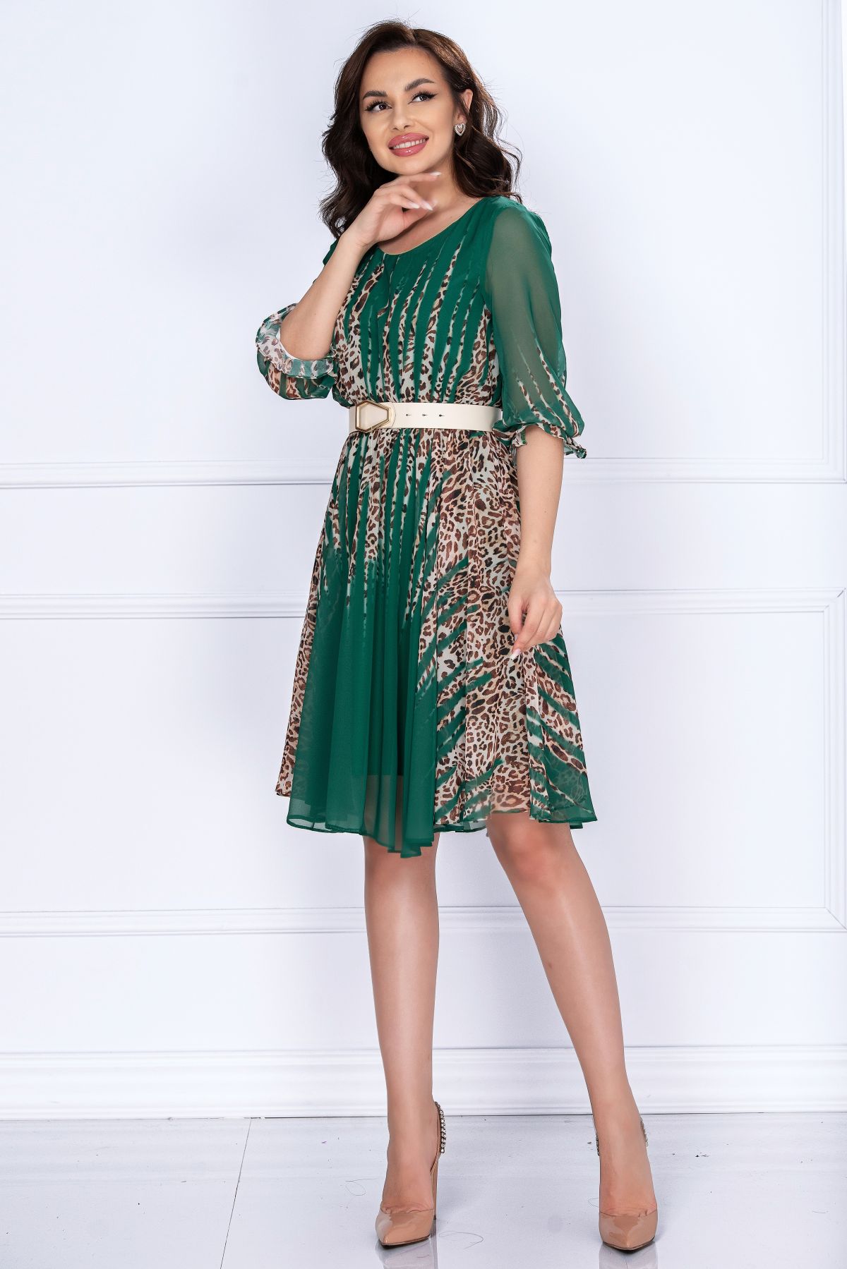 rochie-verde-cu-print-leopard_76666