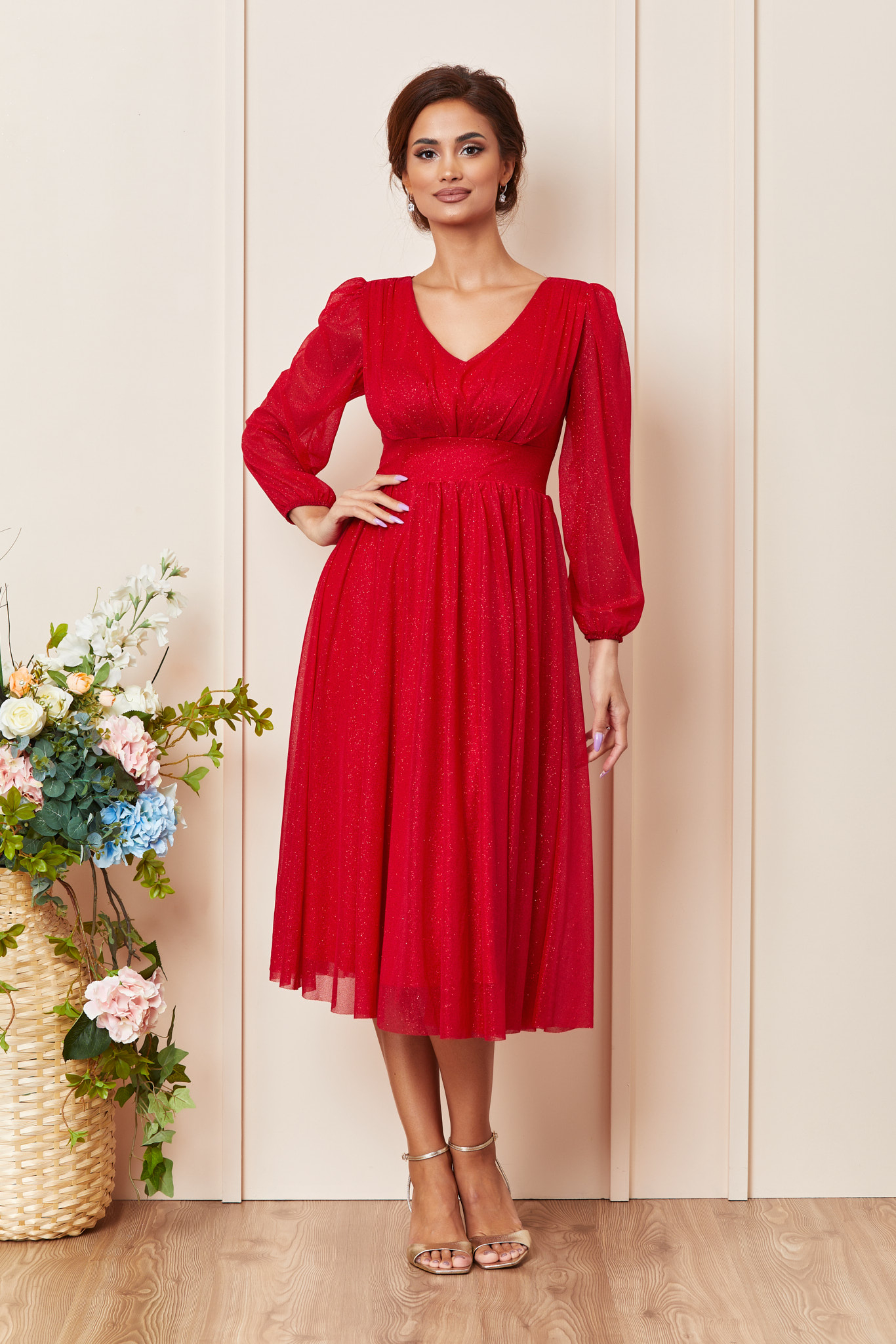 rochie_midi_din_voal_rosie_3_