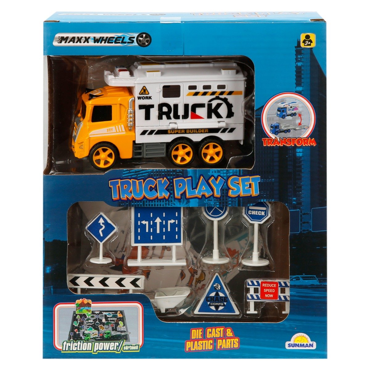 s00003433_set_de_joaca_cu_masinuta_maxx_wheels_work_truck_galben