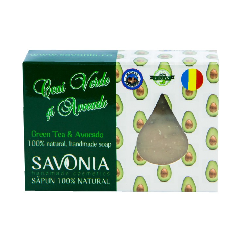 sapun-natural-ceai-verde-si-avocado-90g-savonia