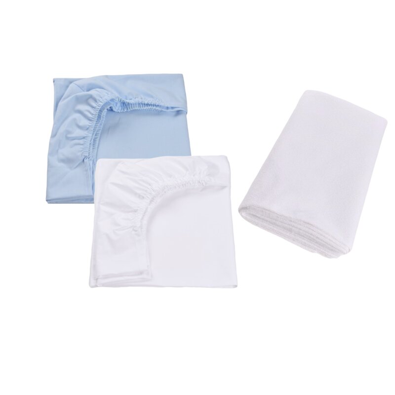 set-2-cearsafuri-patut-120x60-cm-bumbac-100-alb-blue-plus-protectie-impermeabila-2083517-4