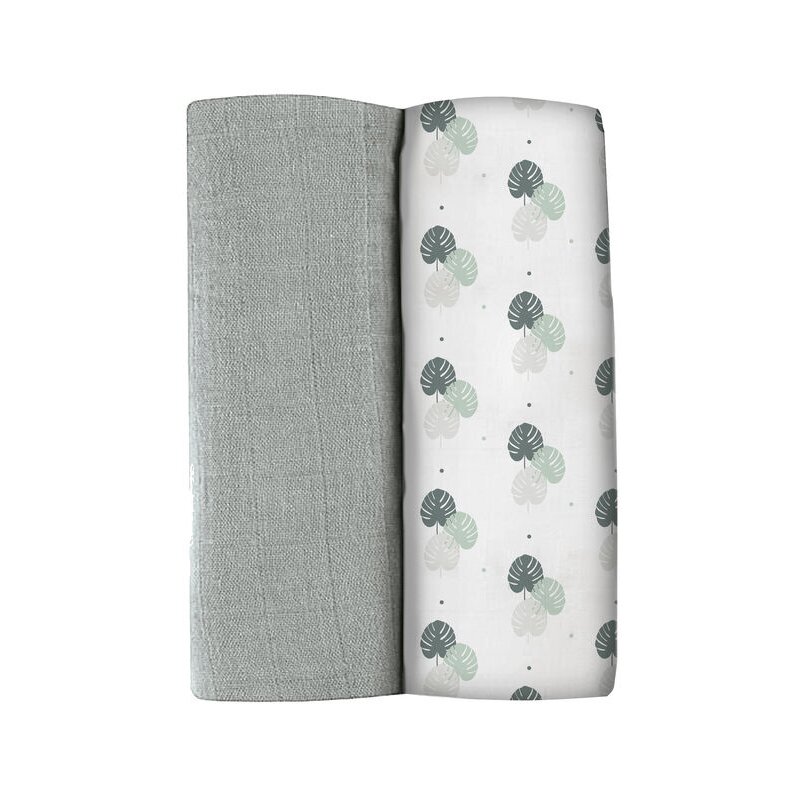 set-2-museline-beaba-bumbac-120x120-cm-mirage-grey-jungle-1976342-4