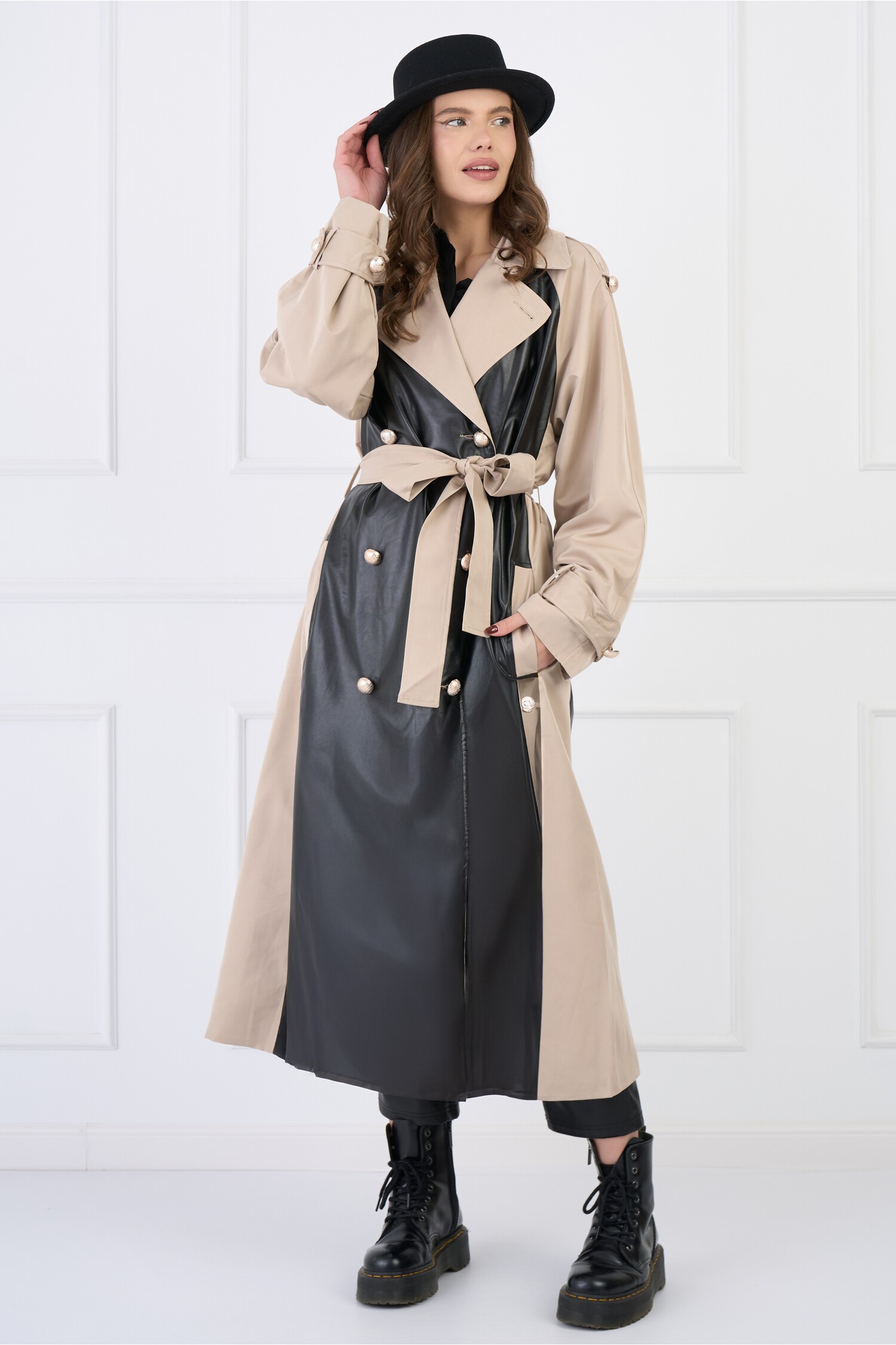 trench-din-piele-ecologica-bej-si-negru-cu-cordon-in-talie-1330514-1080992-4