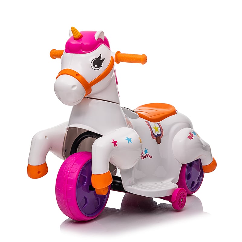 tricicleta-electrica-pentru-fetite-kinderauto-poney-40w-6v-culoare-pink-rose-688825