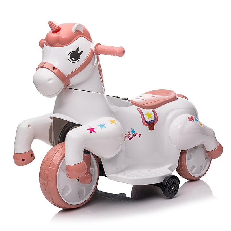 tricicleta-electrica-pentru-fetite-kinderauto-poney-40w-6v-culoare-roz-pal-492537