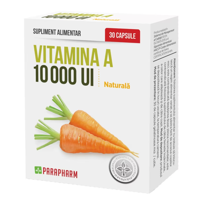 vitamina-a-10000-ui-30-capsule-parapharm