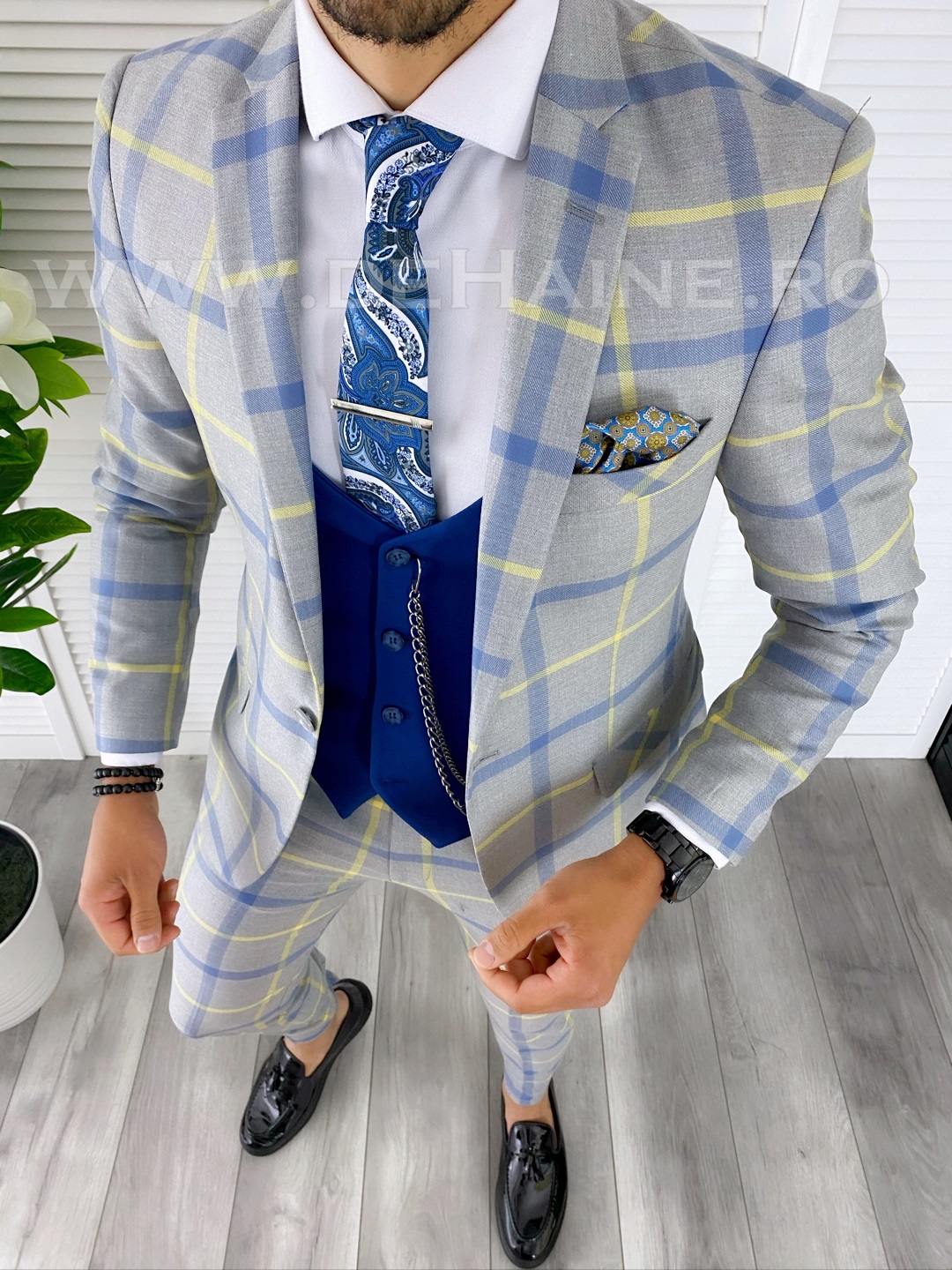 B5382-costum-barbati-elegant-in-carouri-slim-fit-online-zara-Mansfield-haine-barbati-b