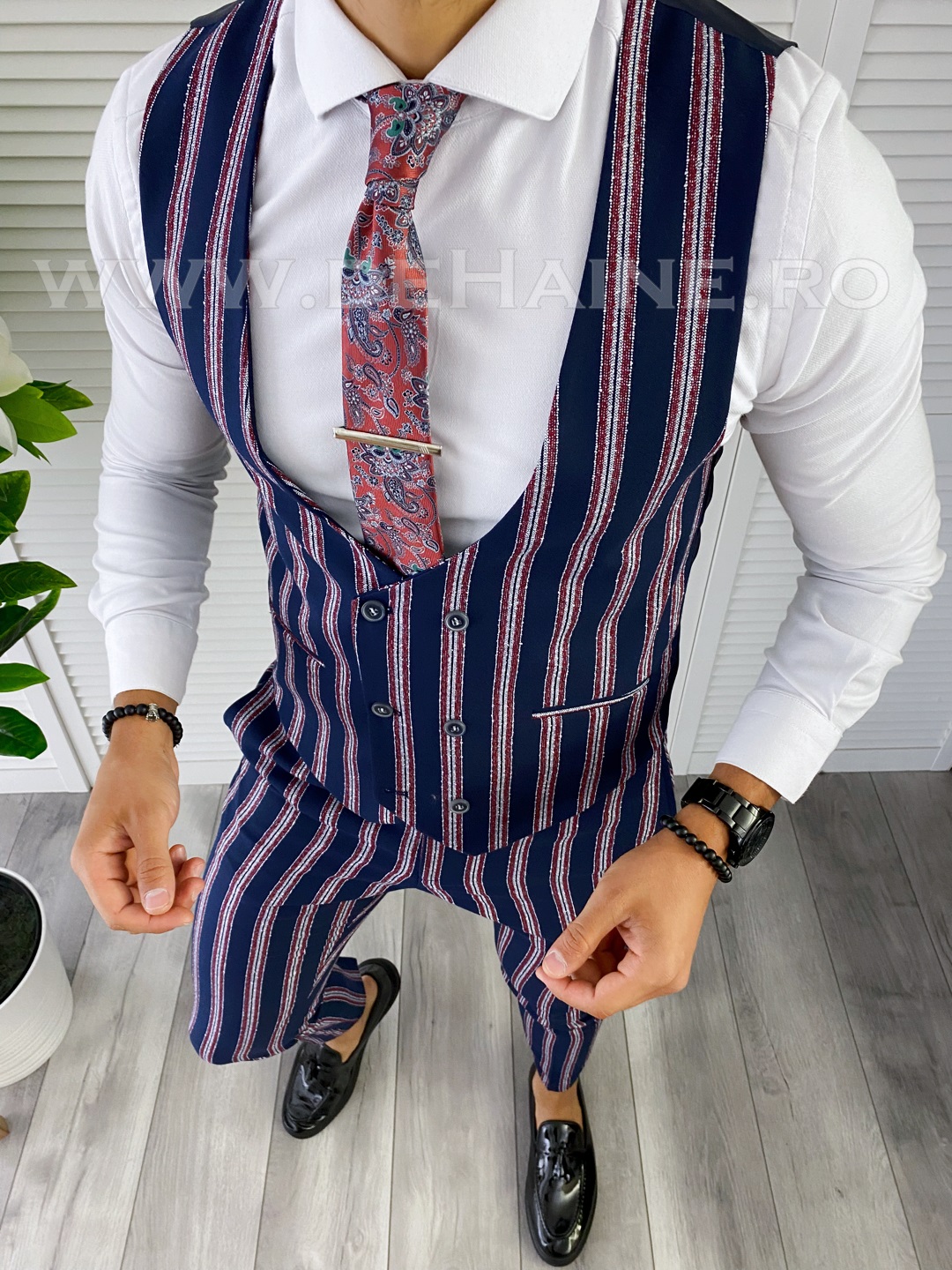B5519-compleu-in-dungi-barbati-bleumarin-elegant-slim-fit-online-zara-Mansfield-haine-barbati-a