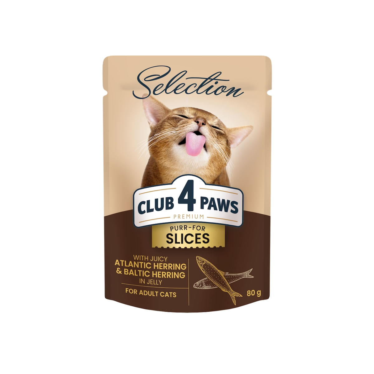 CLUB-4-PAWS-Premium-Plus-Selection-Hering-plic-hrana-umeda-pisici-in-aspic-80g-18594