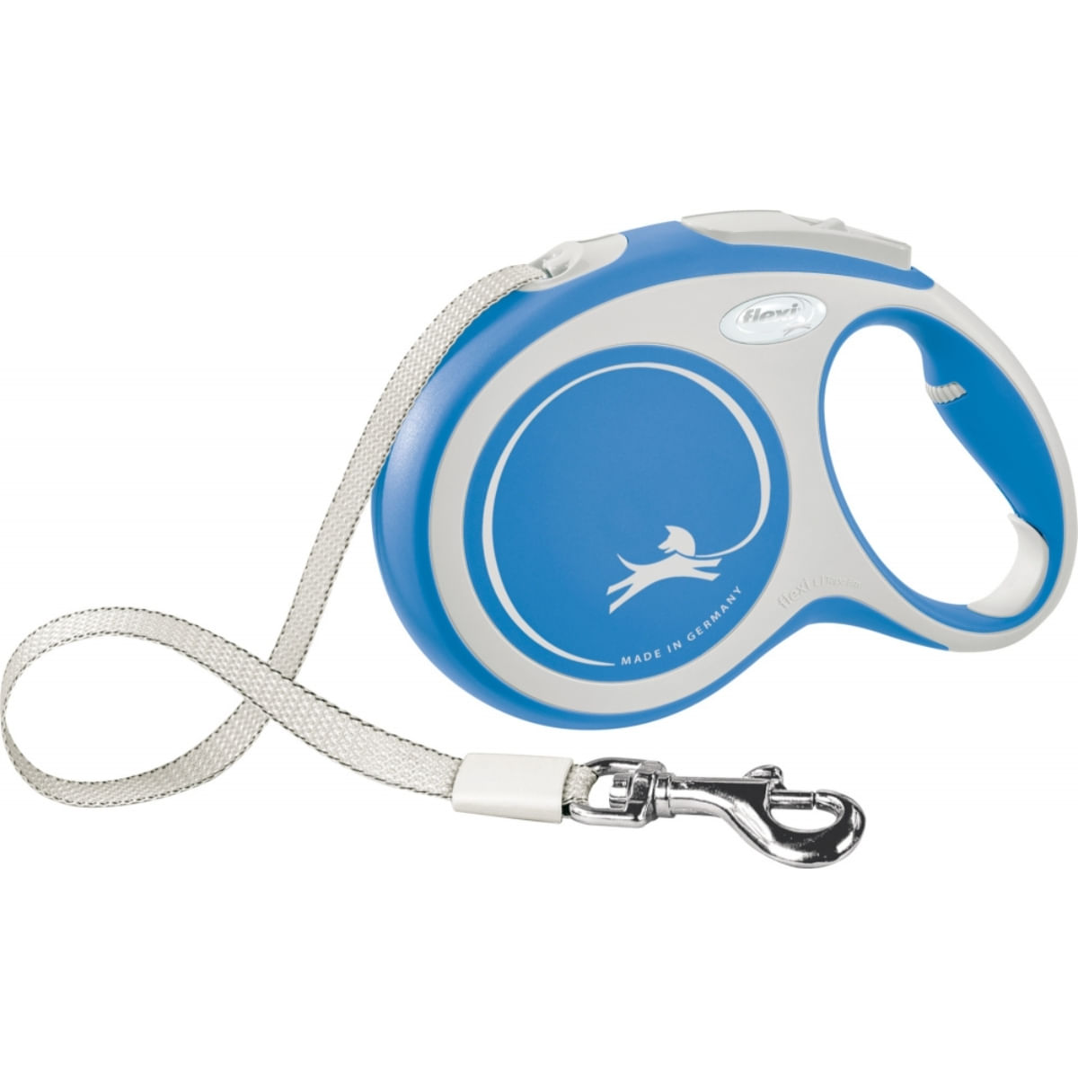 FLEXI-New-Comfort-L-lesa-retractabila-caini-50kg-banda-8m-albastru-18253