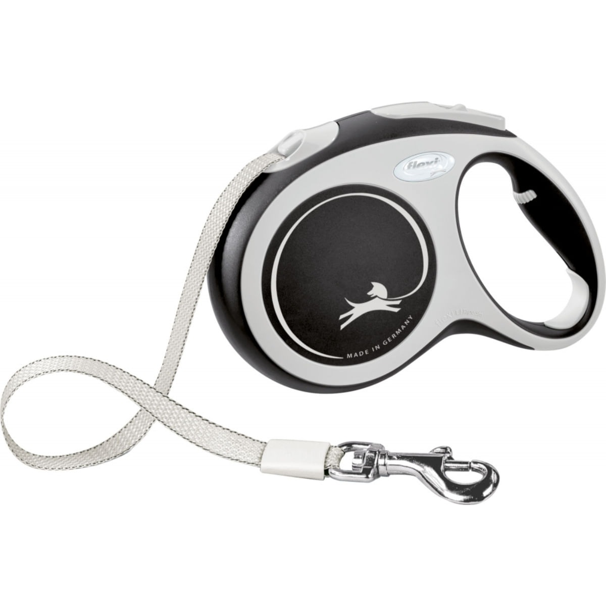 FLEXI-New-Comfort-L-lesa-retractabila-caini-60kg-banda-5m-negru-12665