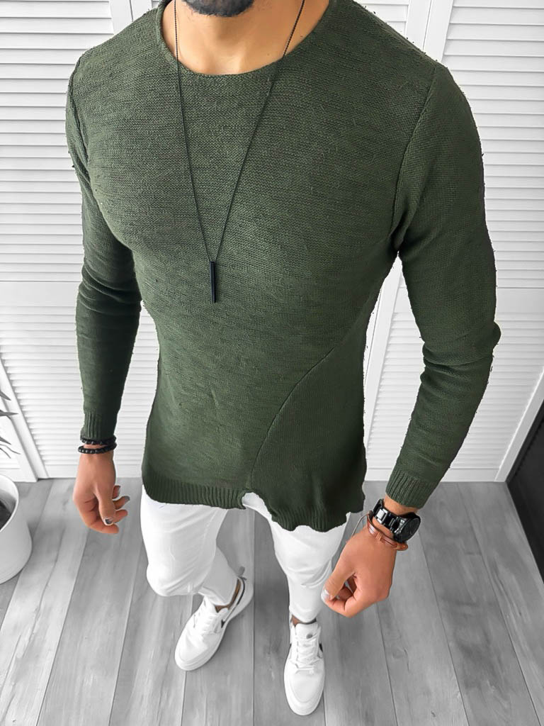 T3659-pulover-barbati-casual-online-kaki-d