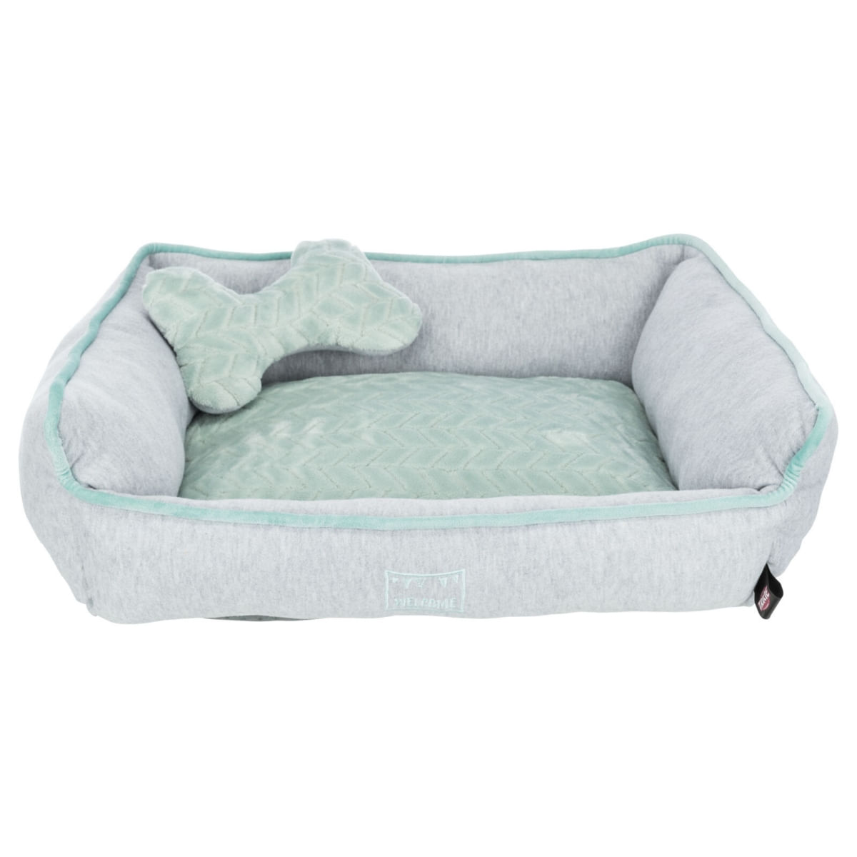 TRIXIE-Junior-Culcus-pat-dreptunghiular-caini-si-pisici-junior-XS-poliester-antiderapant-gri-si-verde-50-x-40-cm-14425