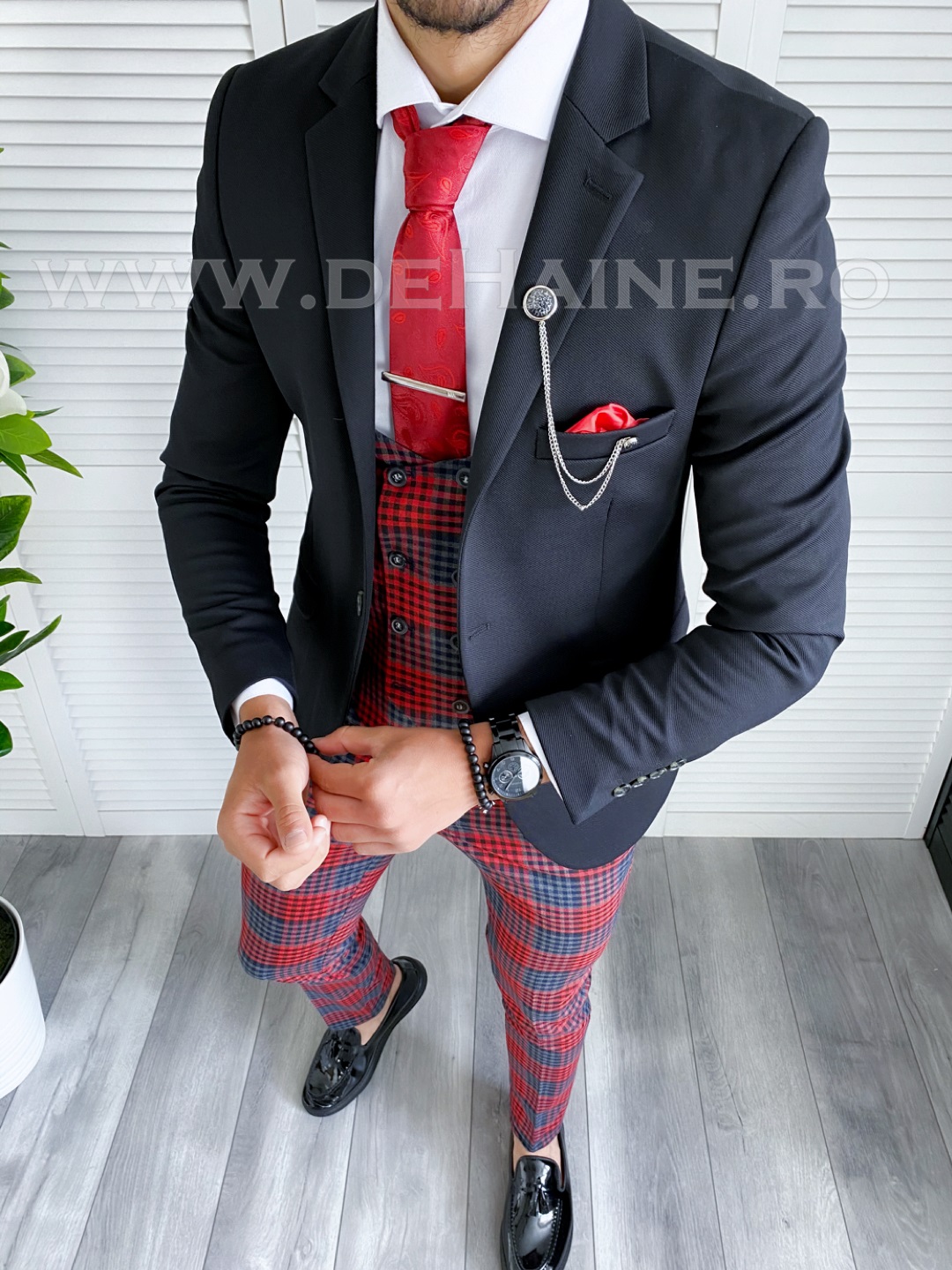 Tinuta-barbati-sacou-camasa-vesta-pantaloni-zara-Mansfield-B4064-c