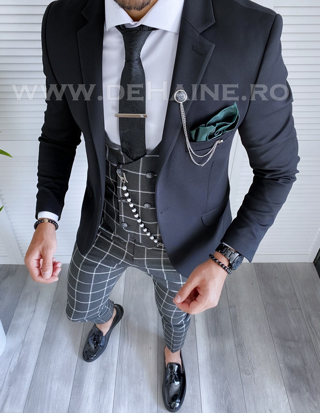 Tinuta-barbati-sacou-camasa-vesta-pantaloni-zara-Mansfield-B4077