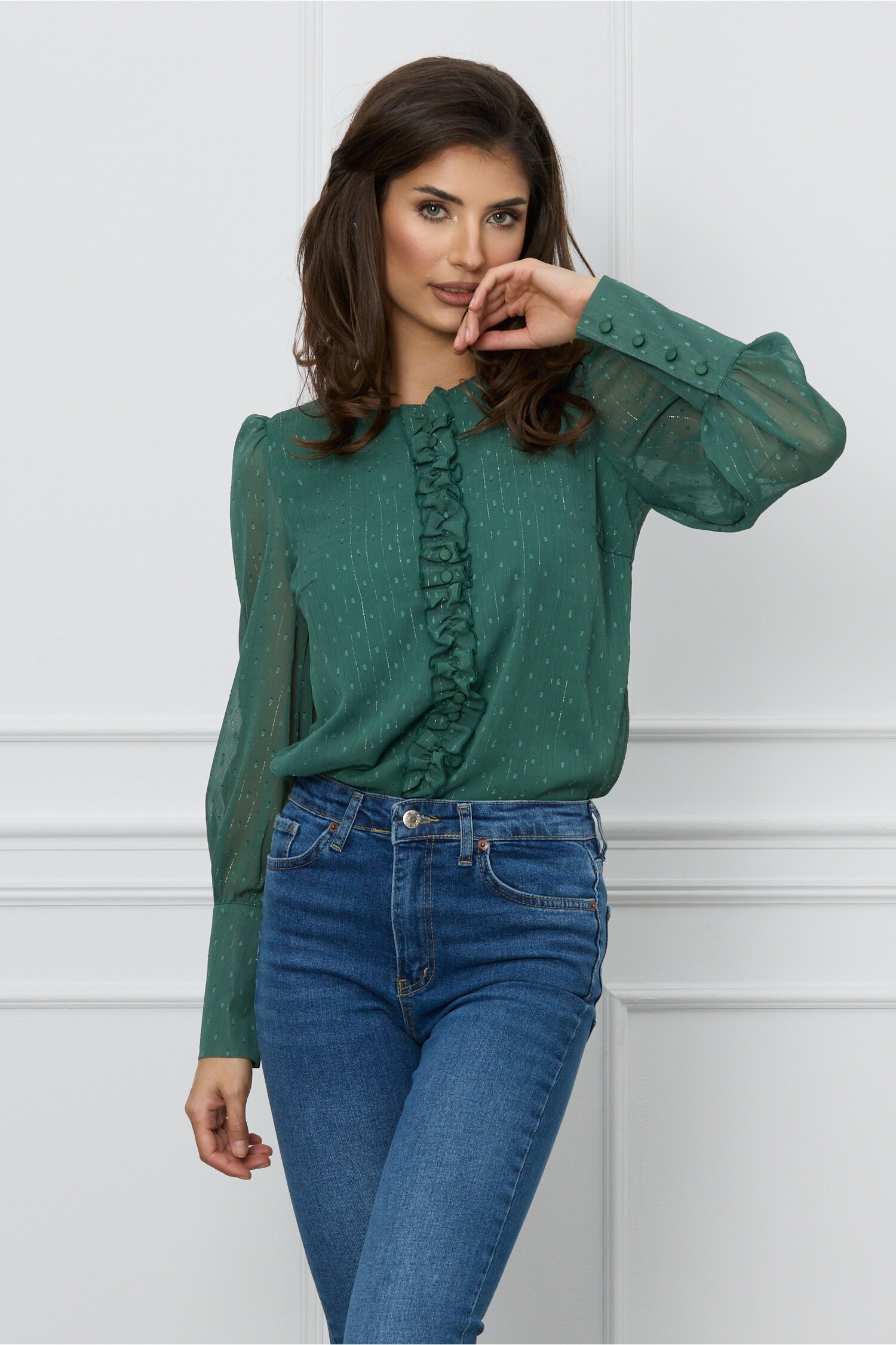 bluza-dy-fashion-verde-cu-fir-lurex-si-picatele-3d-1282415-1036898-4