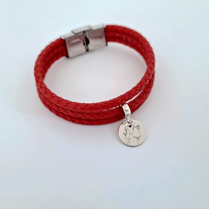 bratara-3-straturi-de-piele-rosie-impletita-charm-banut-armonie-mama-fiica-argint-925-inchizatoare-clips-din-otel-inoxidabil-42229-4